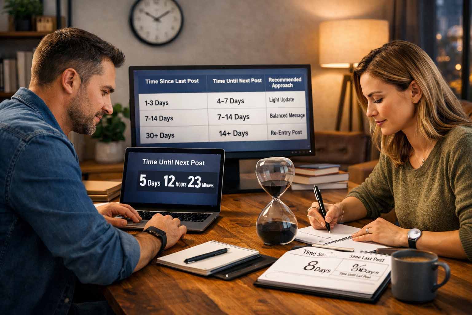 Newsletter + Social Timing: When to Post Based on ‘Time Since’ and ‘Time Until’ Signals